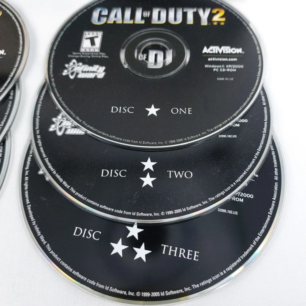 Call of Duty 2 Big Red One PC CD-ROM Special Edition Game Complete‎ TEEN